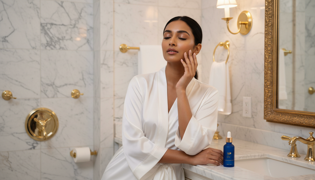 GLOW Bright Skin Vitamin C Serum — Hero Shot | Pretty Woman Cosmetics