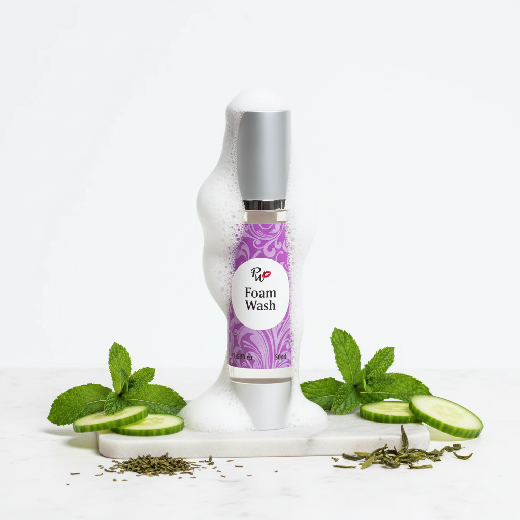 Clarifying Foam Wash — Hero Shot | Pretty Woman Cosmetics