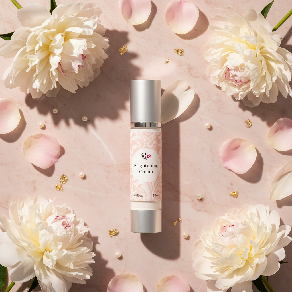 Brightening Cream Botanical Moisturizer — Hero Shot | Pretty Woman Cosmetics