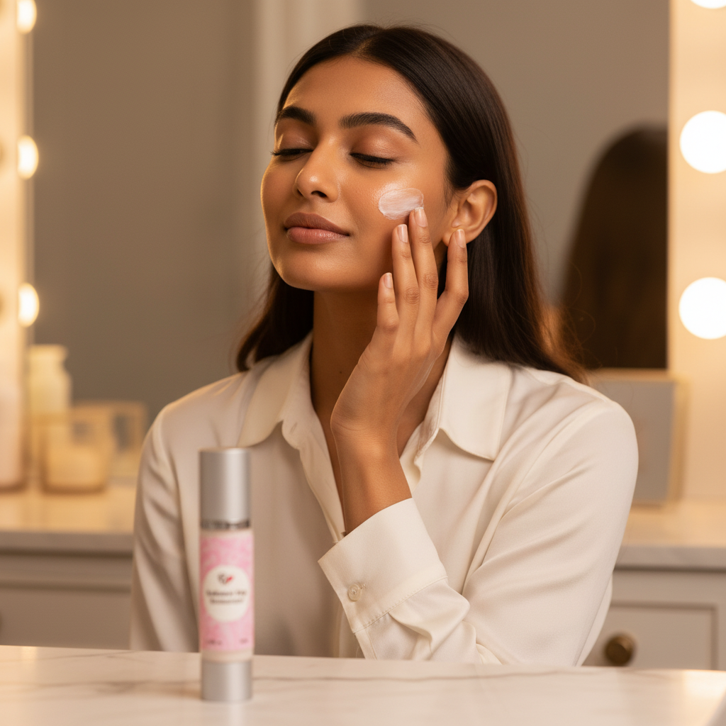 Radiance Day Moisturizer with Hyaluronic Acid — Hero Shot | Pretty Woman Cosmetics