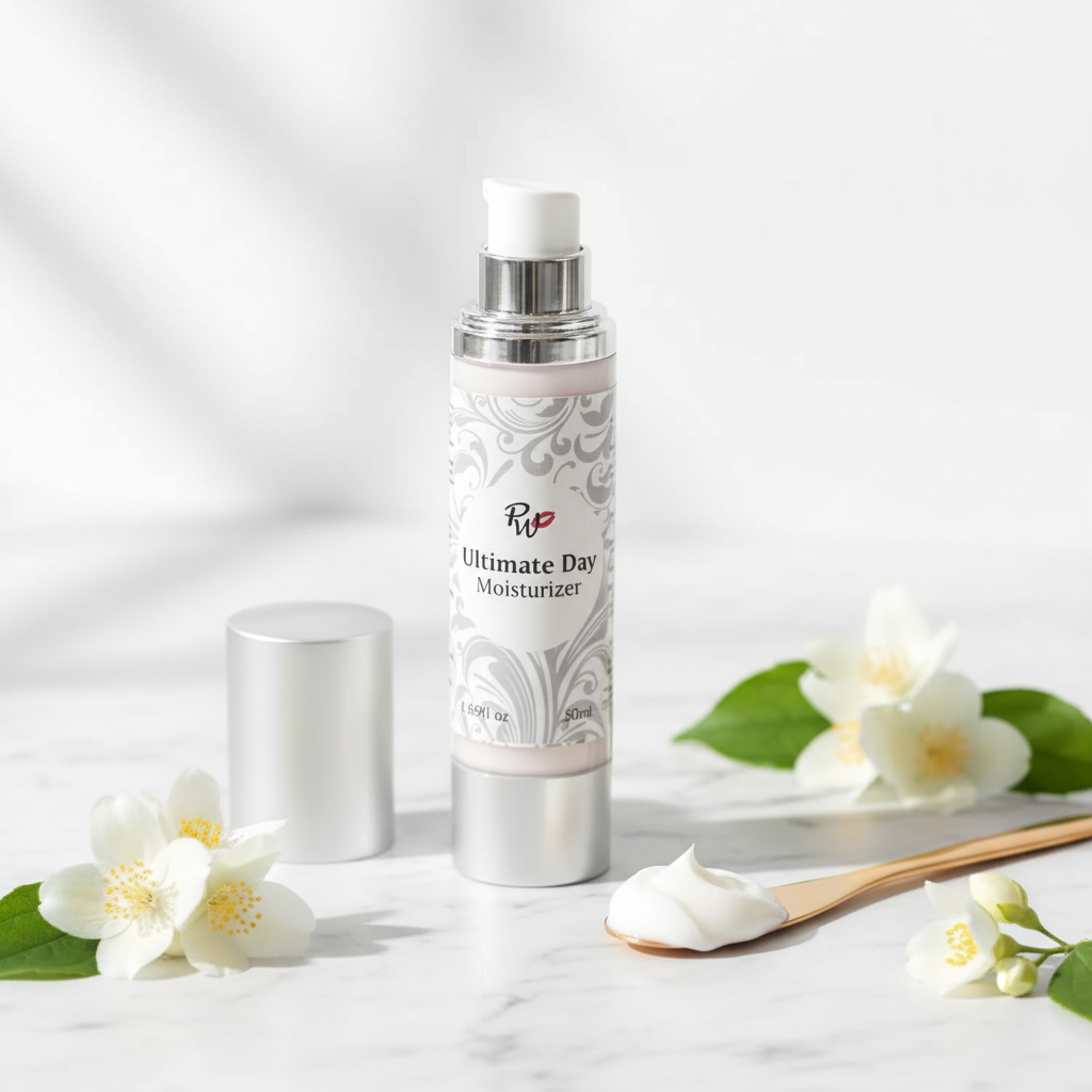 Ultimate Day Cream Anti-Aging Moisturizer — Hero Shot | Pretty Woman Cosmetics
