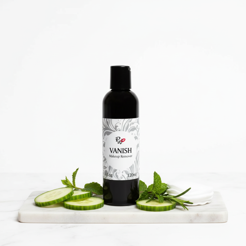 VANISH Oil-Free Eye Makeup Remover — Hero Shot | Pretty Woman Cosmetics