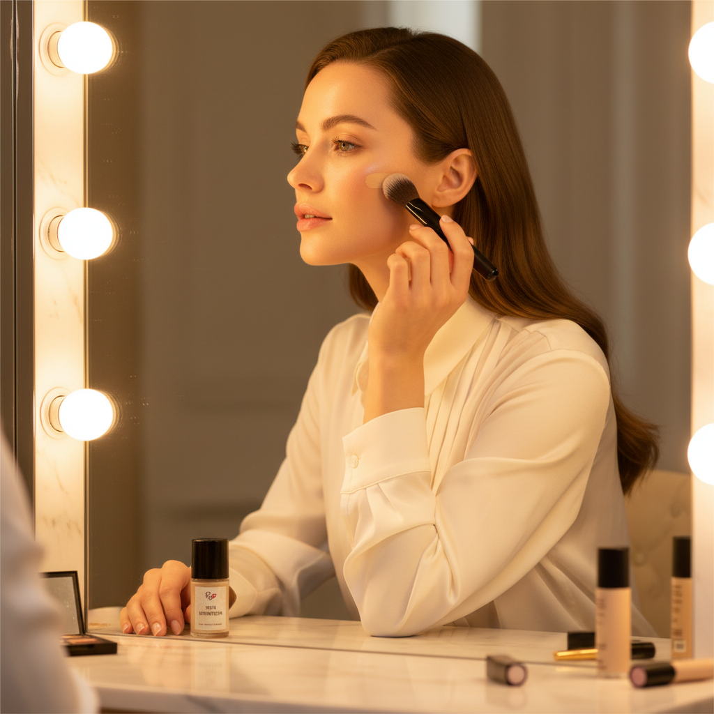 Ivory HD Foundation for Fair to Light Skin Tones — Hero Shot | Pretty Woman Cosmetics