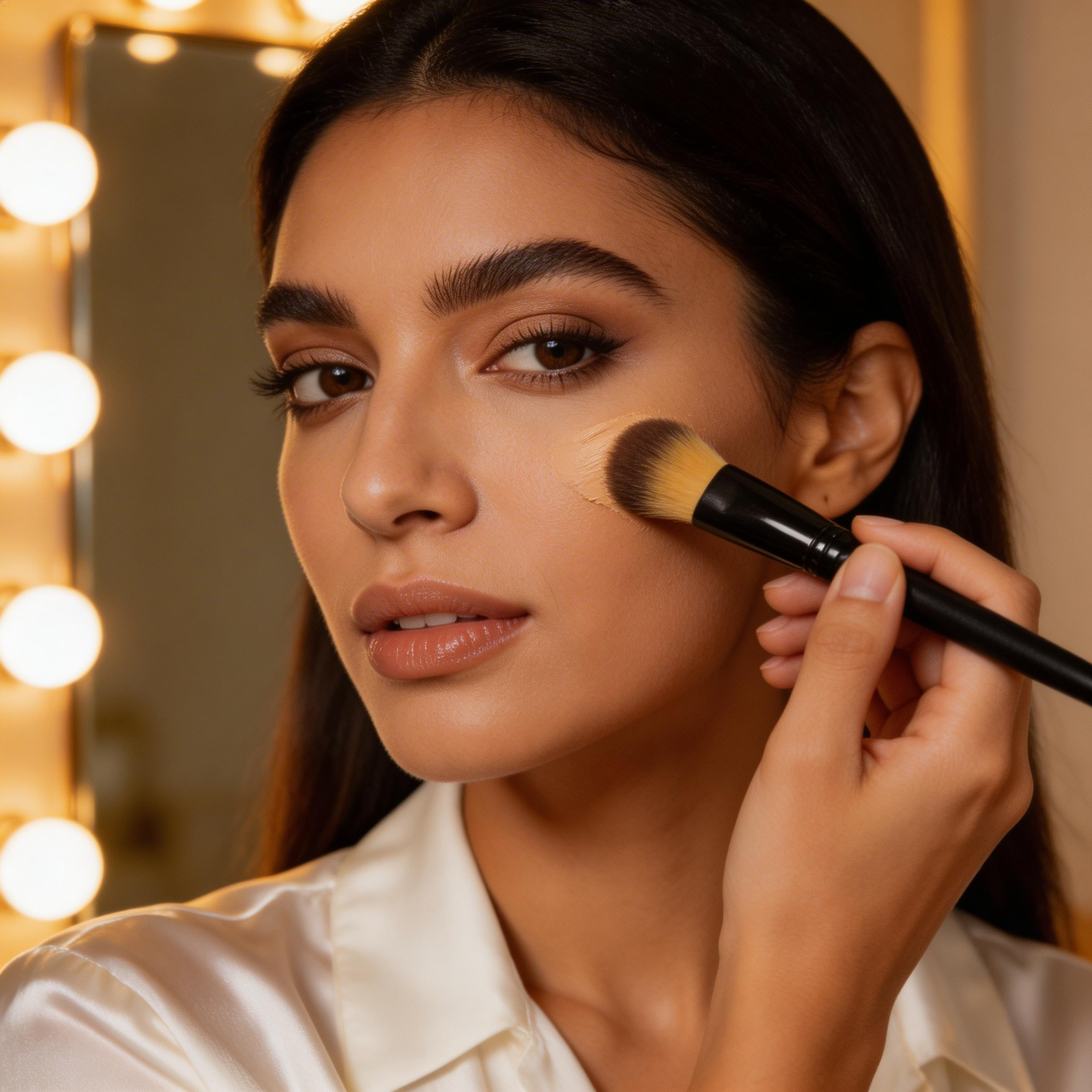 Foundation Brush by Pretty Woman Cosmetics - Lifestyle