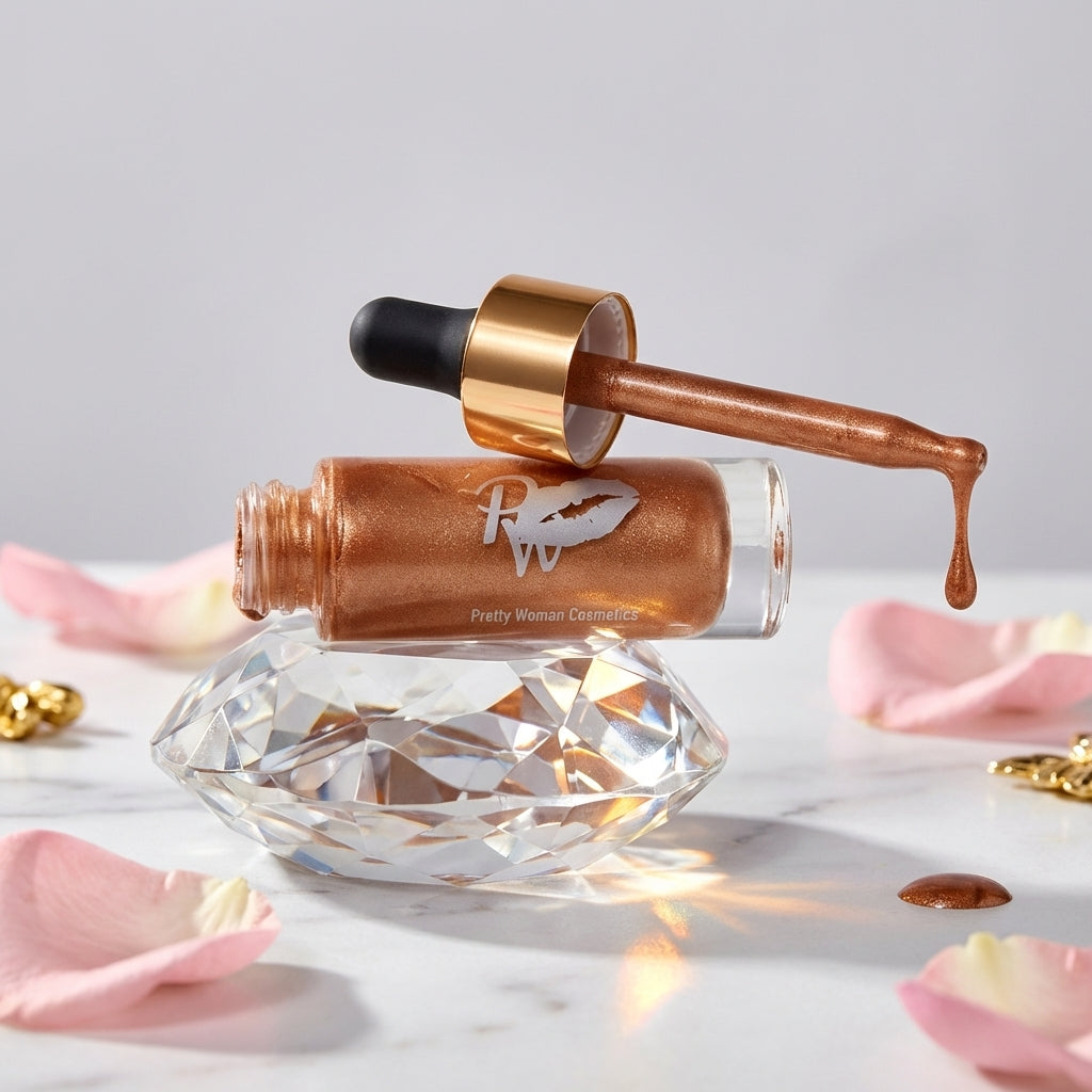 Liquid Shimmer Highlighter — Bronze