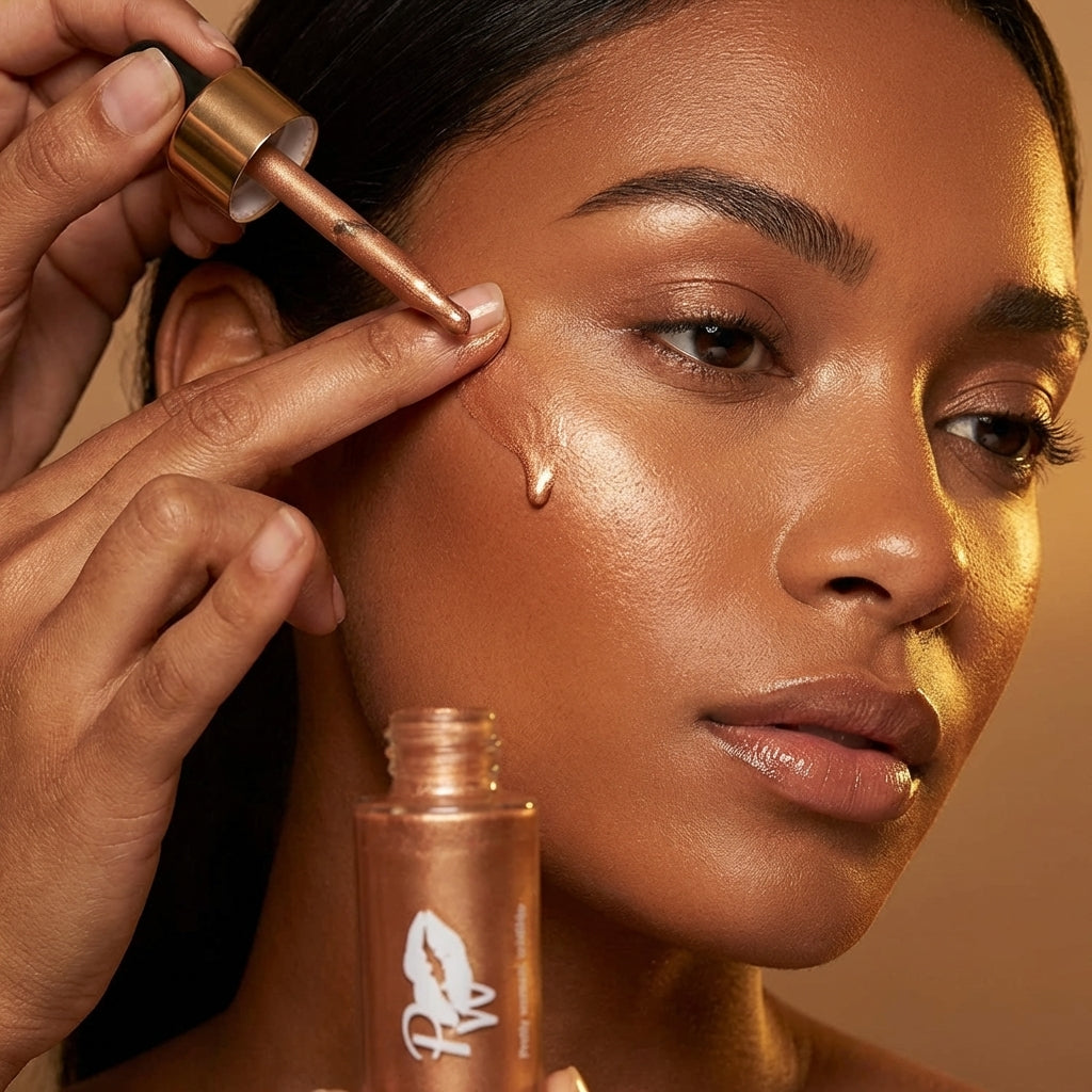 Liquid Shimmer Highlighter — Bronze